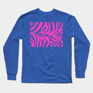 Zebra Print Long Sleeve T-Shirt